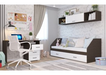 Набор детской мебели Ненси модульный (Гор) в Сысерти - sysert.mebel-e96.ru