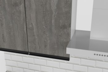 Кухонный гарнитур Ноктюрн макси 1800 мм (Герда) в Сысерти - sysert.mebel-e96.ru
