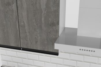 Кухонный гарнитур Ноктюрн медиум 1400 мм (Герда) в Сысерти - sysert.mebel-e96.ru