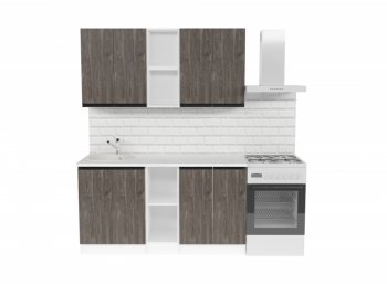 Кухонный гарнитур Ноктюрн нормал 1500 мм (Герда) в Сысерти - sysert.mebel-e96.ru