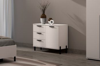 Спальный гарнитур Норден кашемир, модульный (Зарон) в Сысерти - sysert.mebel-e96.ru