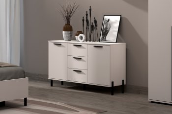 Спальный гарнитур Норден кашемир, модульный (Зарон) в Сысерти - sysert.mebel-e96.ru