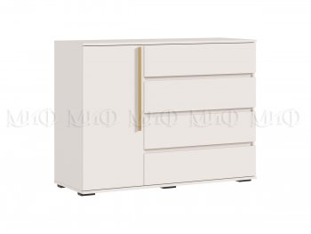 Комод 1 дверь 4 ящика (1200) Норд, кашемир (Миф) в Сысерти - sysert.mebel-e96.ru