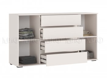 Комод 2 двери 4 ящика (1600) Норд, кашемир (Миф) в Сысерти - sysert.mebel-e96.ru