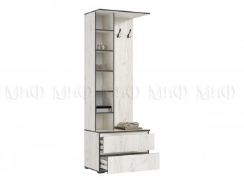 Прихожая Норд крафт белый (Миф) в Сысерти - sysert.mebel-e96.ru