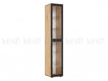 Пенал-стекло 400 мм Норд (Дуб крафт) (Миф) в Сысерти - sysert.mebel-e96.ru