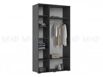 Шкаф 1200 мм 3-х ств. Норд графит/изумруд (Миф) в Сысерти - sysert.mebel-e96.ru