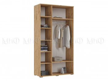 Шкаф 1200 мм 3-х ств. Норд дуб крафт/изумруд (Миф) в Сысерти - sysert.mebel-e96.ru