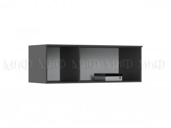 Шкаф 1200 мм 3-х ств. Норд с антресолью графит/изумруд (Миф) в Сысерти - sysert.mebel-e96.ru