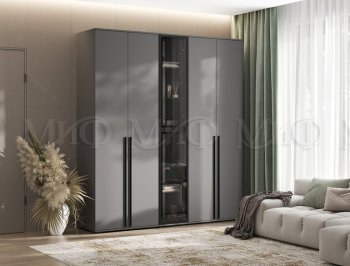 Шкаф Норд+ пенал со стеклом (Миф) в Сысерти - sysert.mebel-e96.ru