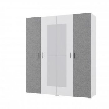 Шкаф распашной 1800 мм Нова с зеркалом (Гор) в Сысерти - sysert.mebel-e96.ru