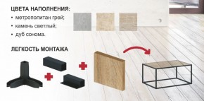 Обувница Крафт 2 (Черный муар/Дуб сонома) в Сысерти - sysert.mebel-e96.ru