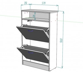 Обувница W5 (Белый) в Сысерти - sysert.mebel-e96.ru