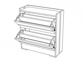 Обувница Ямайка ЯПТ-3 Ясень шимо (Текс) в Сысерти - sysert.mebel-e96.ru