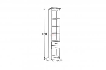 Шкаф комбинированный Ольга-13 в Сысерти - sysert.mebel-e96.ru