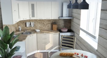 Кухонный гарнитур Ольга оптима 3 1500х1800 мм (Герда) в Сысерти - sysert.mebel-e96.ru