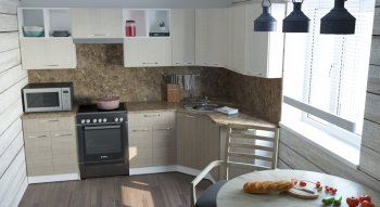 Кухонный гарнитур Ольга оптима 5 2700х1600 мм (Герда) в Сысерти - sysert.mebel-e96.ru