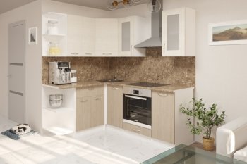 Кухонный гарнитур Ольга прайм 3 1500х2000 мм (Герда) в Сысерти - sysert.mebel-e96.ru
