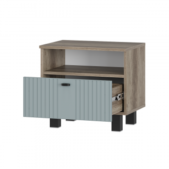 Тумба прикроватная Олива ТБ-14 шарли бриз (БТС) в Сысерти - sysert.mebel-e96.ru