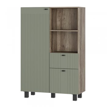 Шкаф 900 мм Олива ШК-16 эвкалипт софт (БТС) в Сысерти - sysert.mebel-e96.ru