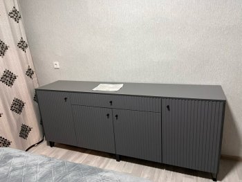 Комод Оливия графит софт (Миф) в Сысерти - sysert.mebel-e96.ru