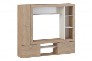 Стенка OSKAR3 дуб сонома (Генезис) в Сысерти - sysert.mebel-e96.ru