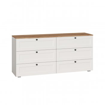 Комод Остин 16.240 белый (Моби) в Сысерти - sysert.mebel-e96.ru