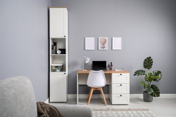 Набор детской мебели Остин белый, модульный (Моби) в Сысерти - sysert.mebel-e96.ru