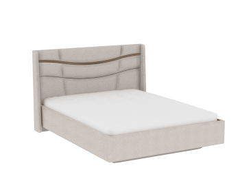 Кровать двуспальная Палермо Nebby Elon 31 (СБК) в Сысерти - sysert.mebel-e96.ru