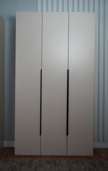 Шкаф 1200 мм Пальма, Сатин (ДСВ) в Сысерти - sysert.mebel-e96.ru