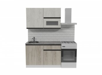 Кухонный гарнитур Паола лайт 1200 мм (Герда) в Сысерти - sysert.mebel-e96.ru
