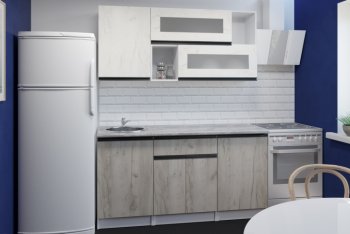 Кухонный гарнитур Паола стандарт 1600 мм (Герда) в Сысерти - sysert.mebel-e96.ru