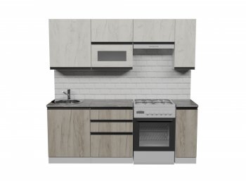 Кухонный гарнитур Паола ультра 2000 мм (Герда) в Сысерти - sysert.mebel-e96.ru