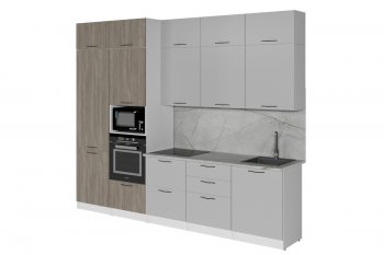 Кухонный гарнитур Парма 3000 мм (Герда) в Сысерти - sysert.mebel-e96.ru