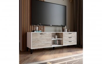 Тумба ТВ Парус-9 (Текс) в Сысерти - sysert.mebel-e96.ru