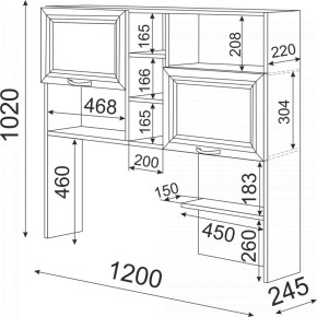 Набор подростковой мебели Остин модульный (Риннер) в Сысерти - sysert.mebel-e96.ru