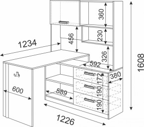 Подростковая мебель Волкер модульная (Риннер) в Сысерти - sysert.mebel-e96.ru