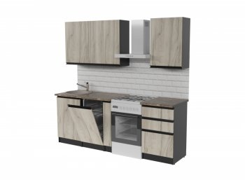 Кухонный гарнитур Равенна стандарт 1600 мм (Герда) в Сысерти - sysert.mebel-e96.ru