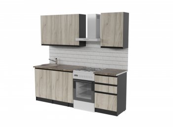Кухонный гарнитур Равенна стандарт 1600 мм (Герда) в Сысерти - sysert.mebel-e96.ru