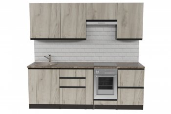 Кухонный гарнитур Равенна компакт 2200 мм (Герда) в Сысерти - sysert.mebel-e96.ru