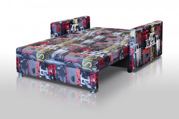 Диван Реал 120  микровелюр серый в Сысерти - sysert.mebel-e96.ru