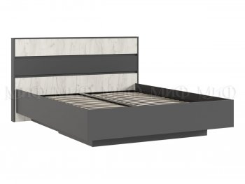 Кровать парящая Роджина графит/крафт белый (Миф) в Сысерти - sysert.mebel-e96.ru