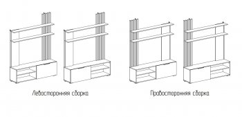 Стенка Роджина крафт/белый гл. (Миф) в Сысерти - sysert.mebel-e96.ru