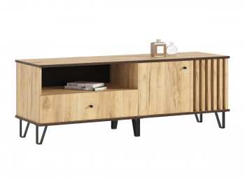 Тумба ТВ (1500) Роджина дуб крафт (Миф) в Сысерти - sysert.mebel-e96.ru