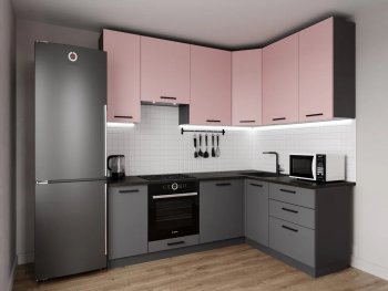 Угловой кухонный гарнитур Роза 2200*1600 мм Sanvut в Сысерти - sysert.mebel-e96.ru