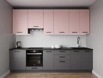 Кухонный гарнитур высокий Роза 3000 мм (Санвут) в Сысерти - sysert.mebel-e96.ru