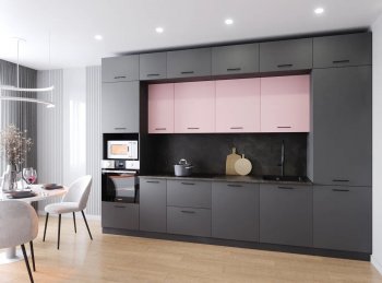 Кухонный гарнитур Роза 3400 мм (Санвут) в Сысерти - sysert.mebel-e96.ru