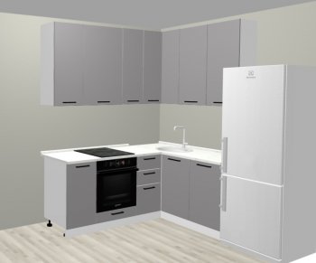 Кухонный гарнитур угловой 2000*1400 мм (Санвут) в Сысерти - sysert.mebel-e96.ru