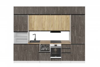 Кухонный гарнитур Сапфир 2 экстра 3000 мм (Герда) в Сысерти - sysert.mebel-e96.ru