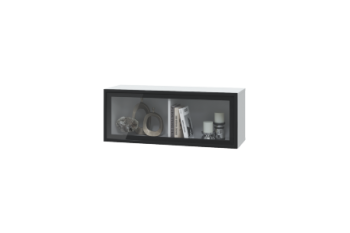Шкаф горизонтальный с 1 стеклянной дверкой (900) Шарлиз (Можга) в Сысерти - sysert.mebel-e96.ru